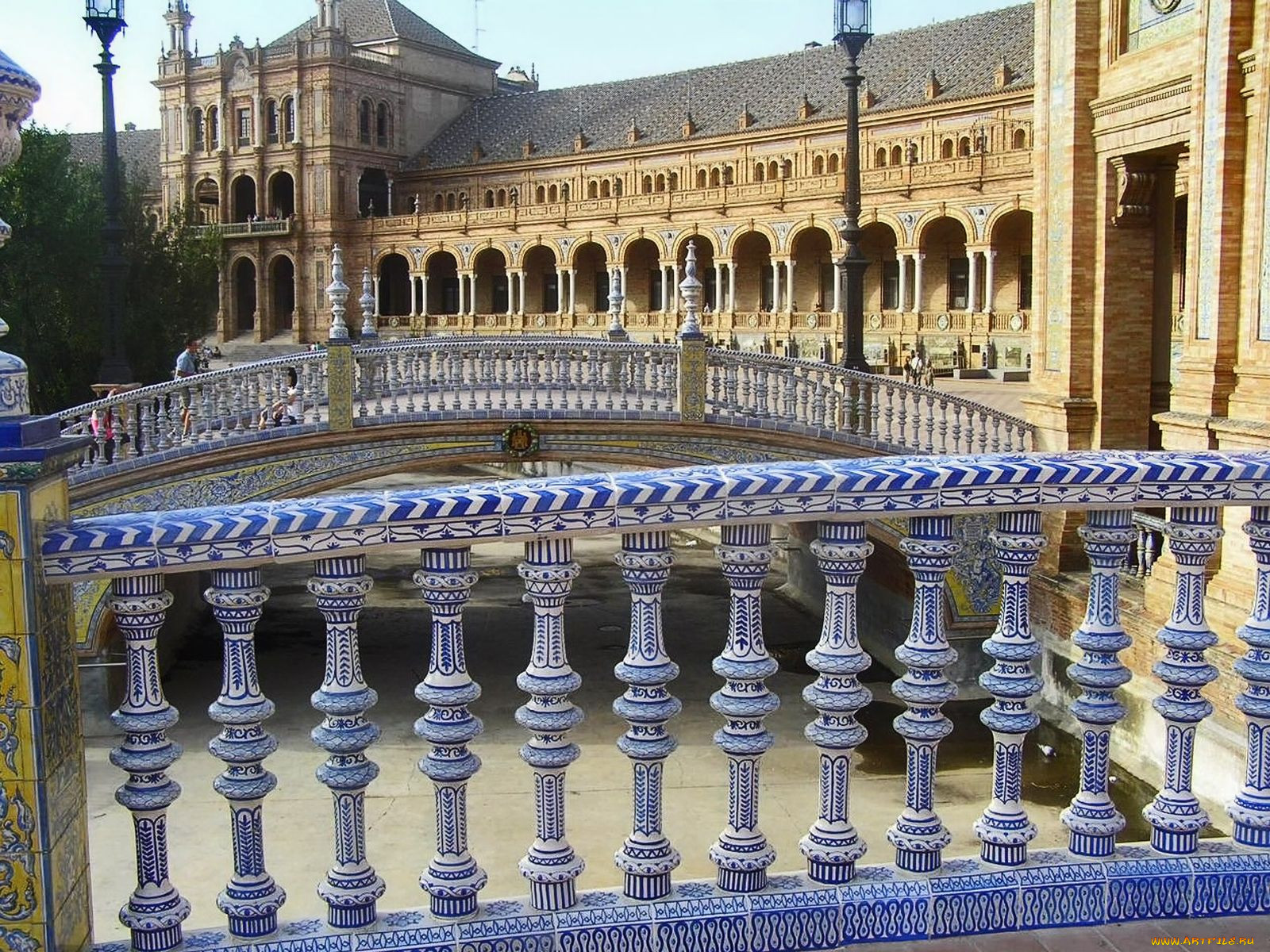 plaza, de, espana, seville, spain, , , 